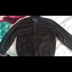 “HUF” Space Race Ma-1 Jacket - Red/Black